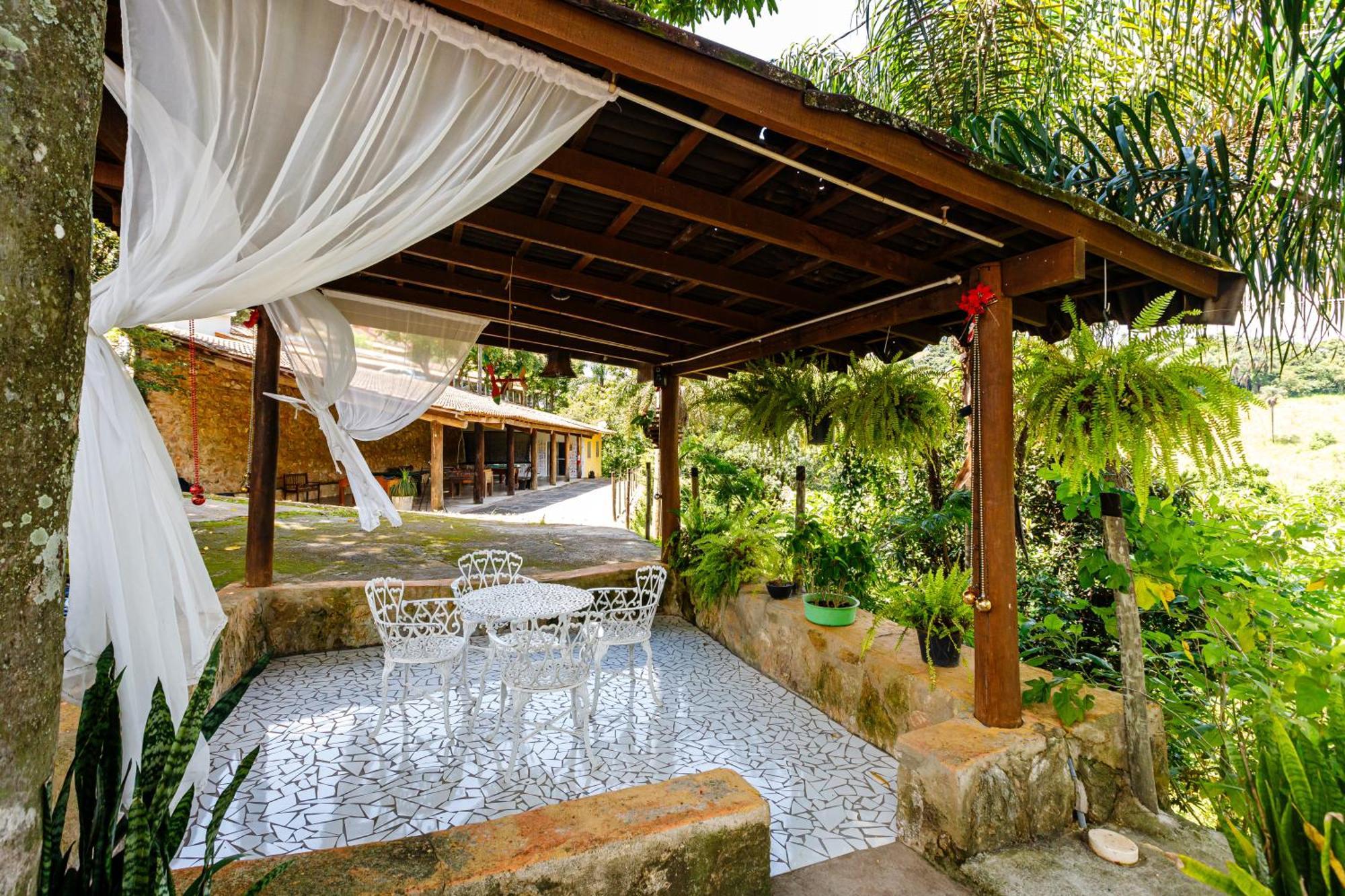 Hotel Morro De Santo Agostinho Lindoia Bagian luar foto