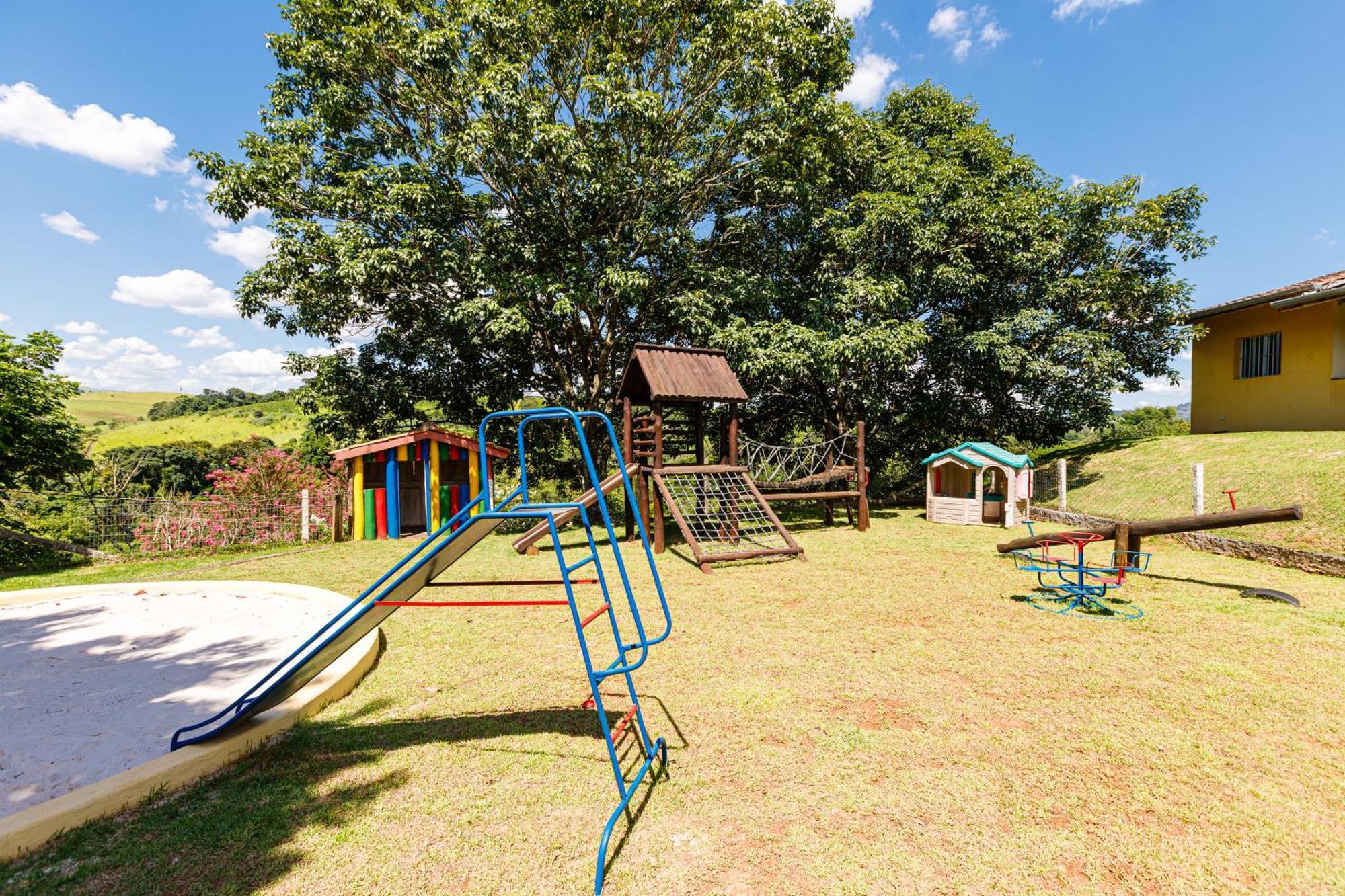Hotel Morro De Santo Agostinho Lindoia Bagian luar foto