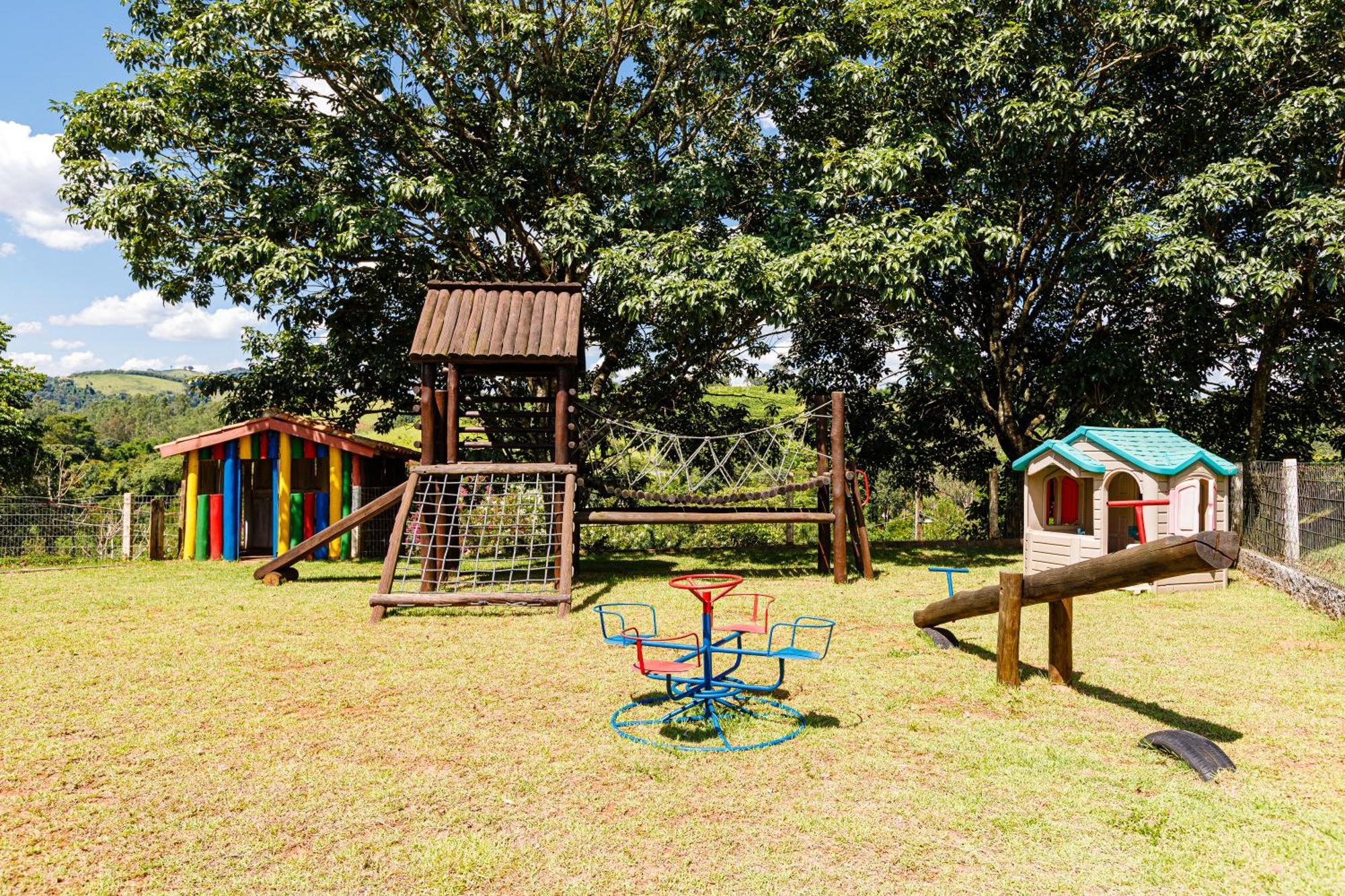 Hotel Morro De Santo Agostinho Lindoia Bagian luar foto