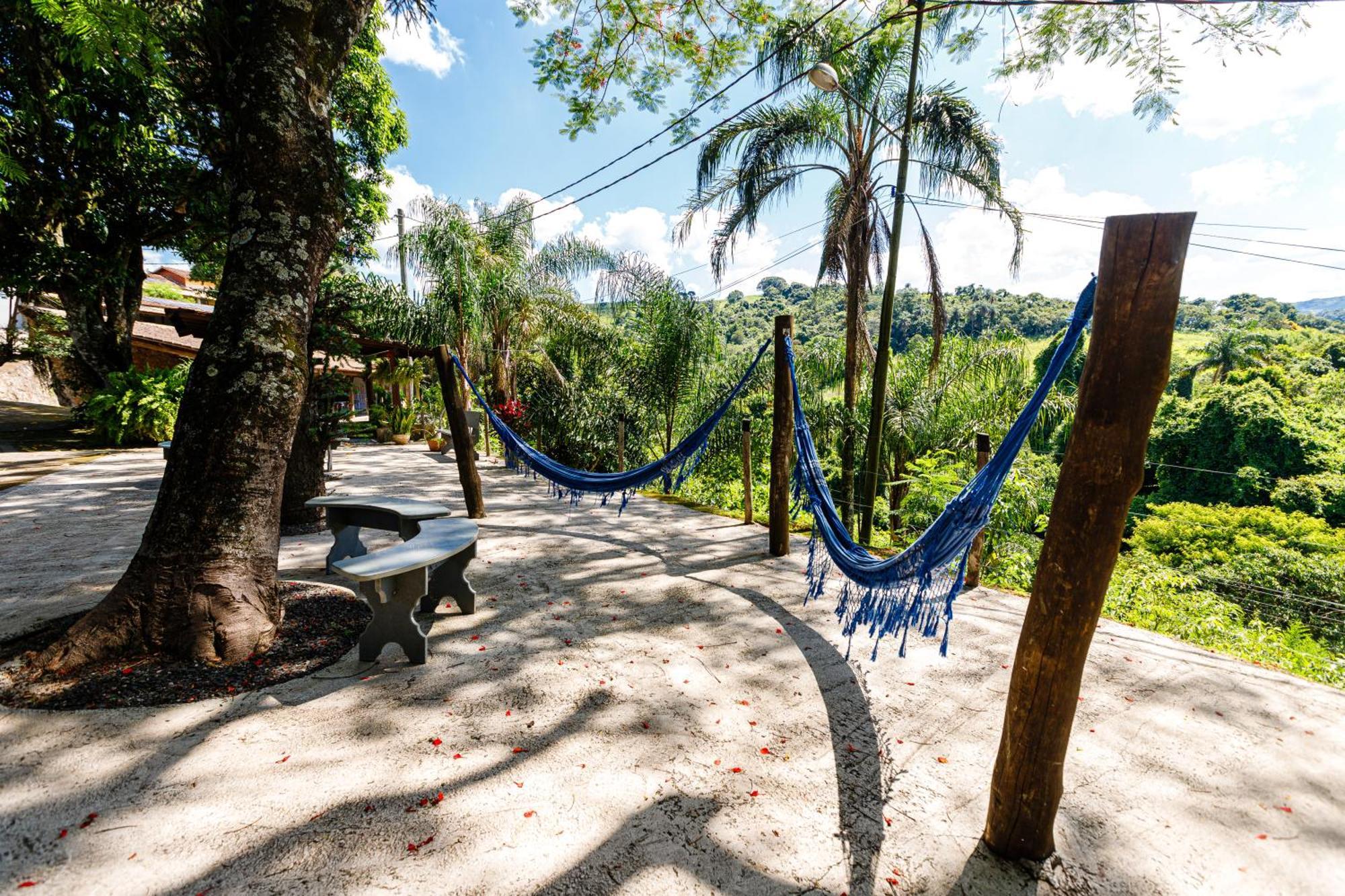 Hotel Morro De Santo Agostinho Lindoia Bagian luar foto