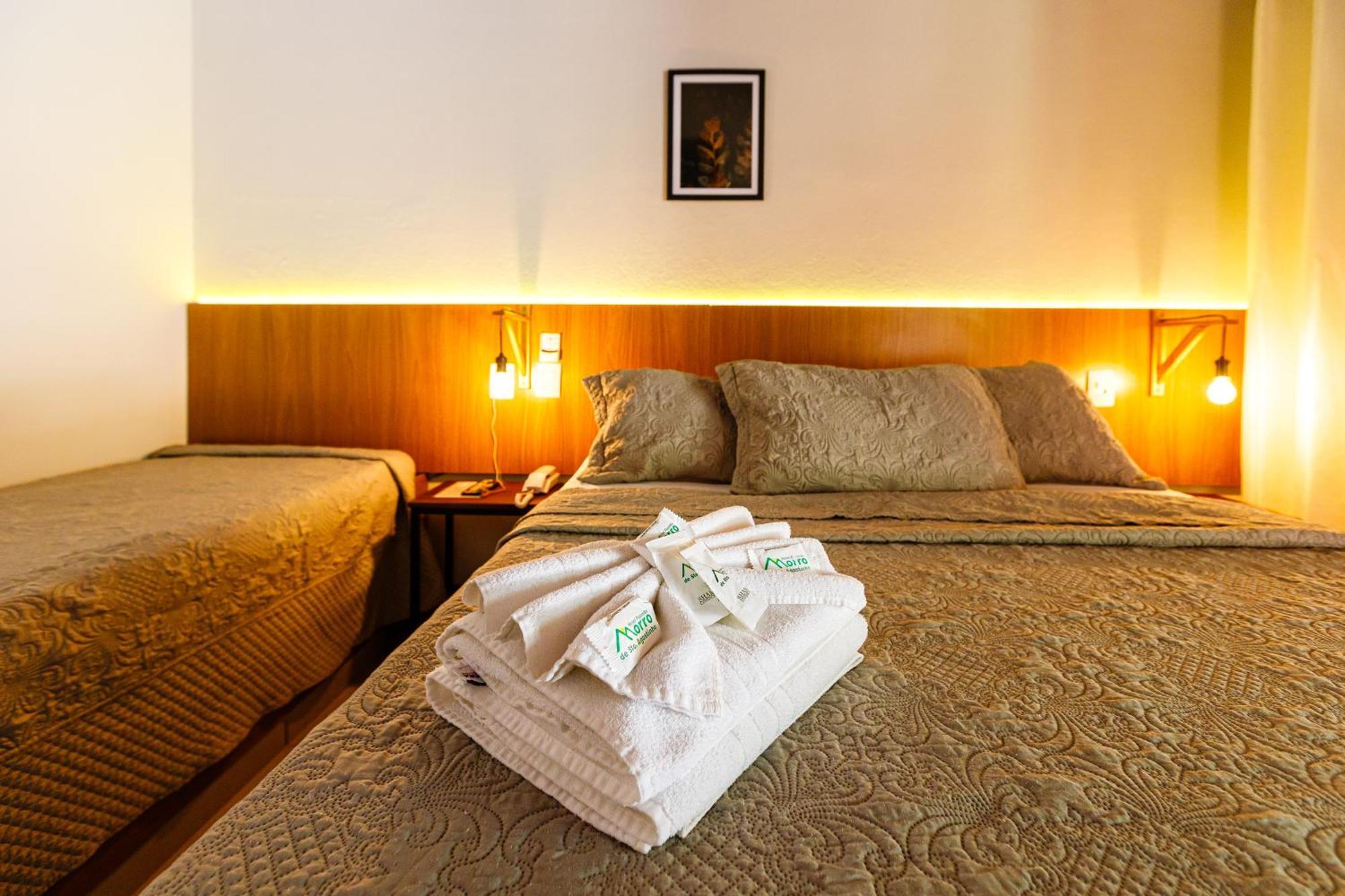 Hotel Morro De Santo Agostinho Lindoia Bagian luar foto
